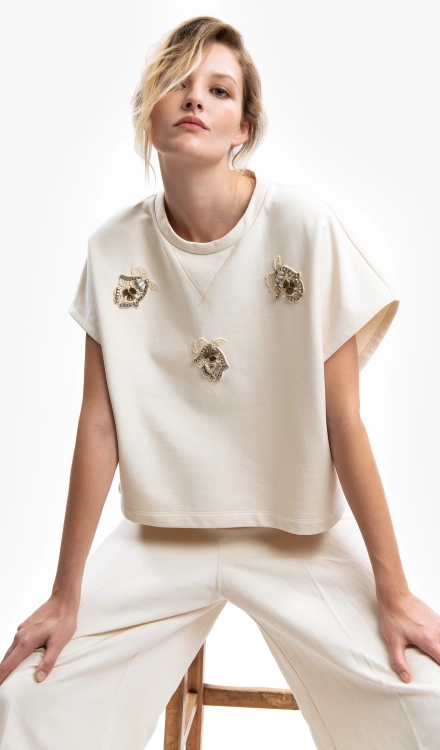 MEG - Felpa in cotone Campus