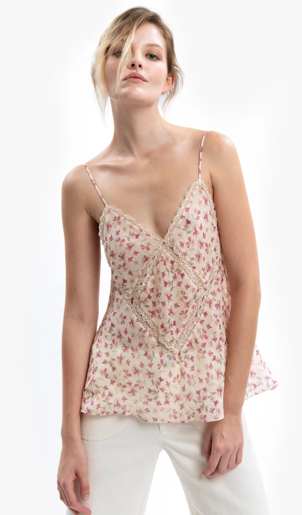 Top in ramiè Magnolia