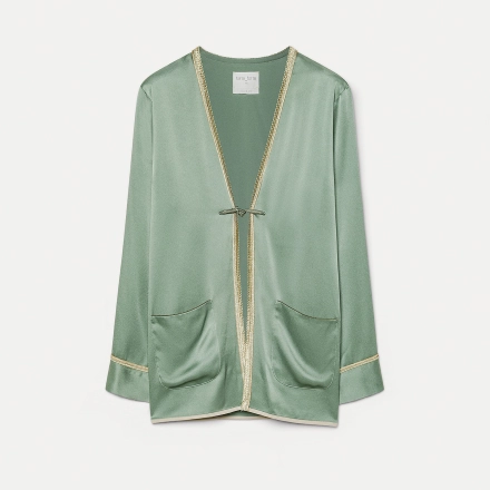 Giacca in envers satin