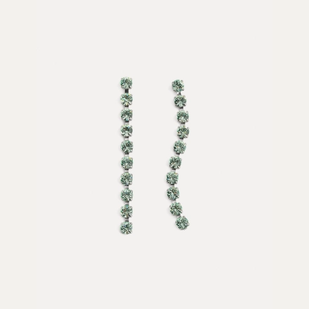 Orecchini pendenti con cristalli