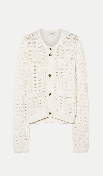 Cardigan elegante in cotone