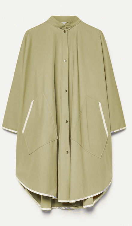 Mantella in twill antipioggia