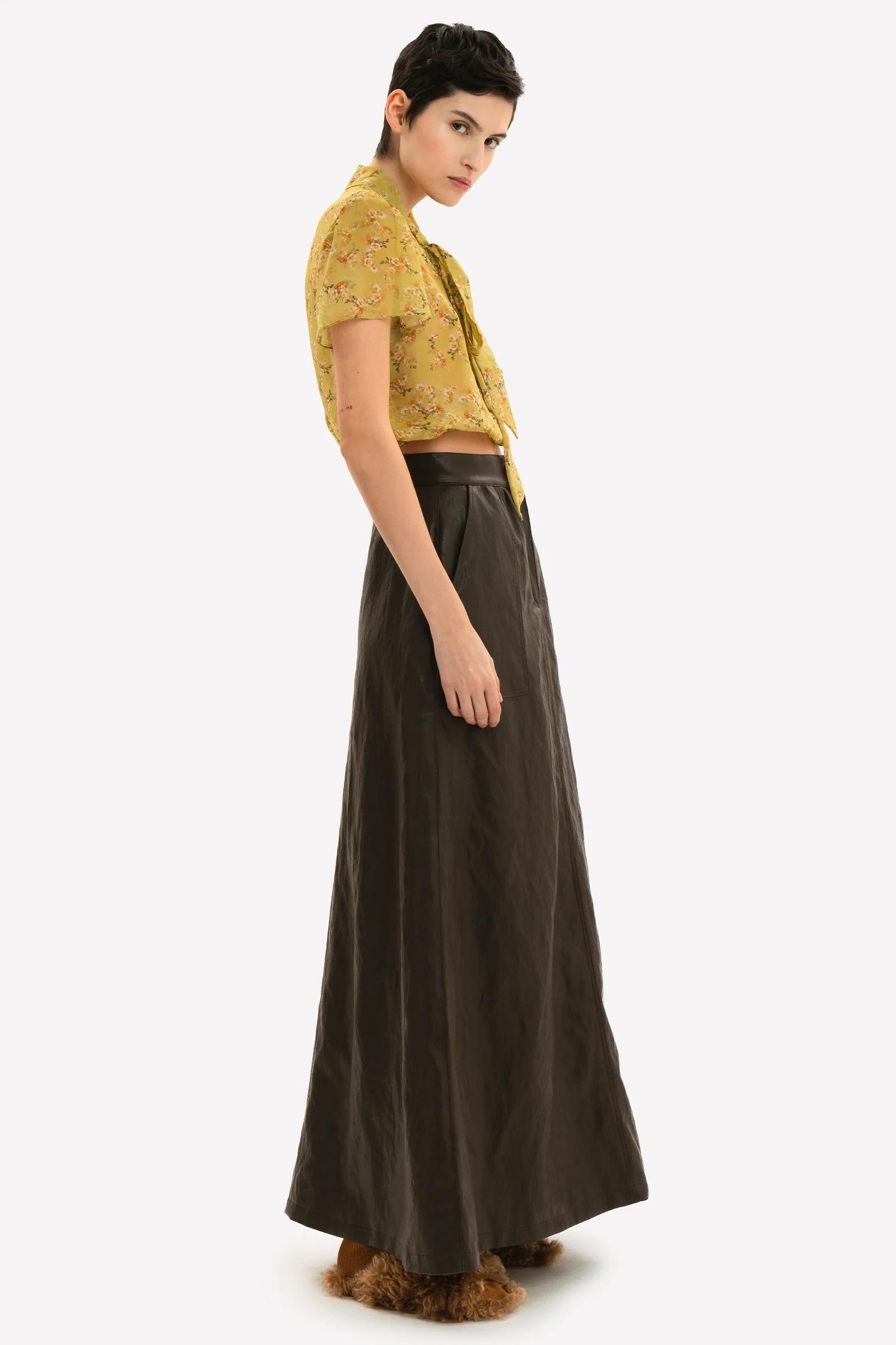 Gonna in eco-leather Rock - immagine 3