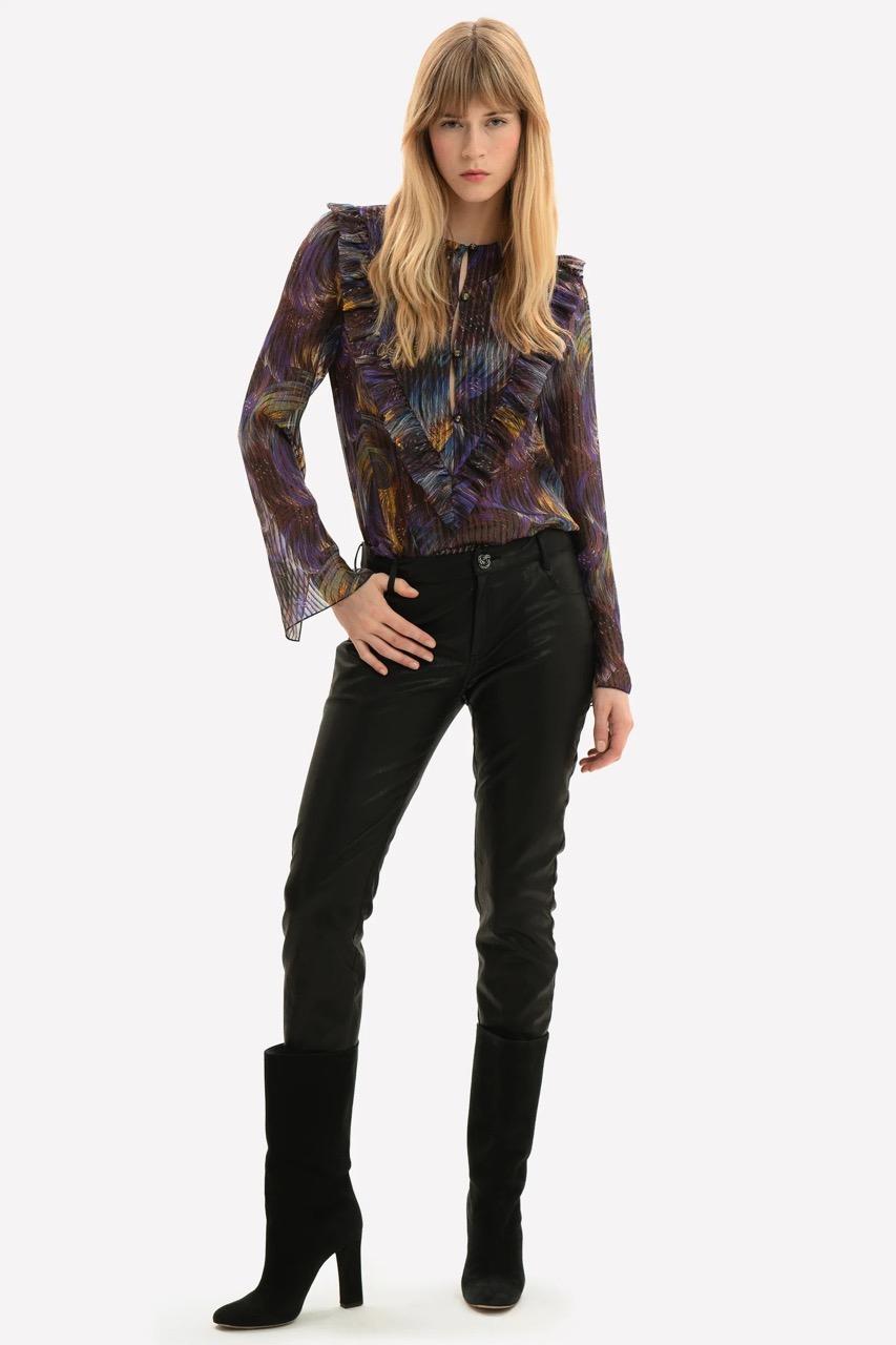 Pantaloni in eco-leather Rock - immagine 3