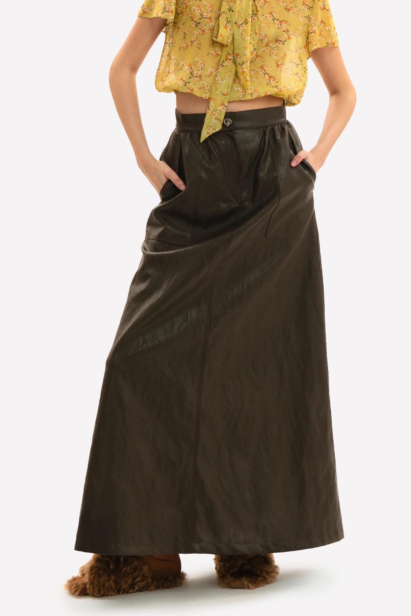 Gonna in eco-leather Rock - immagine 4