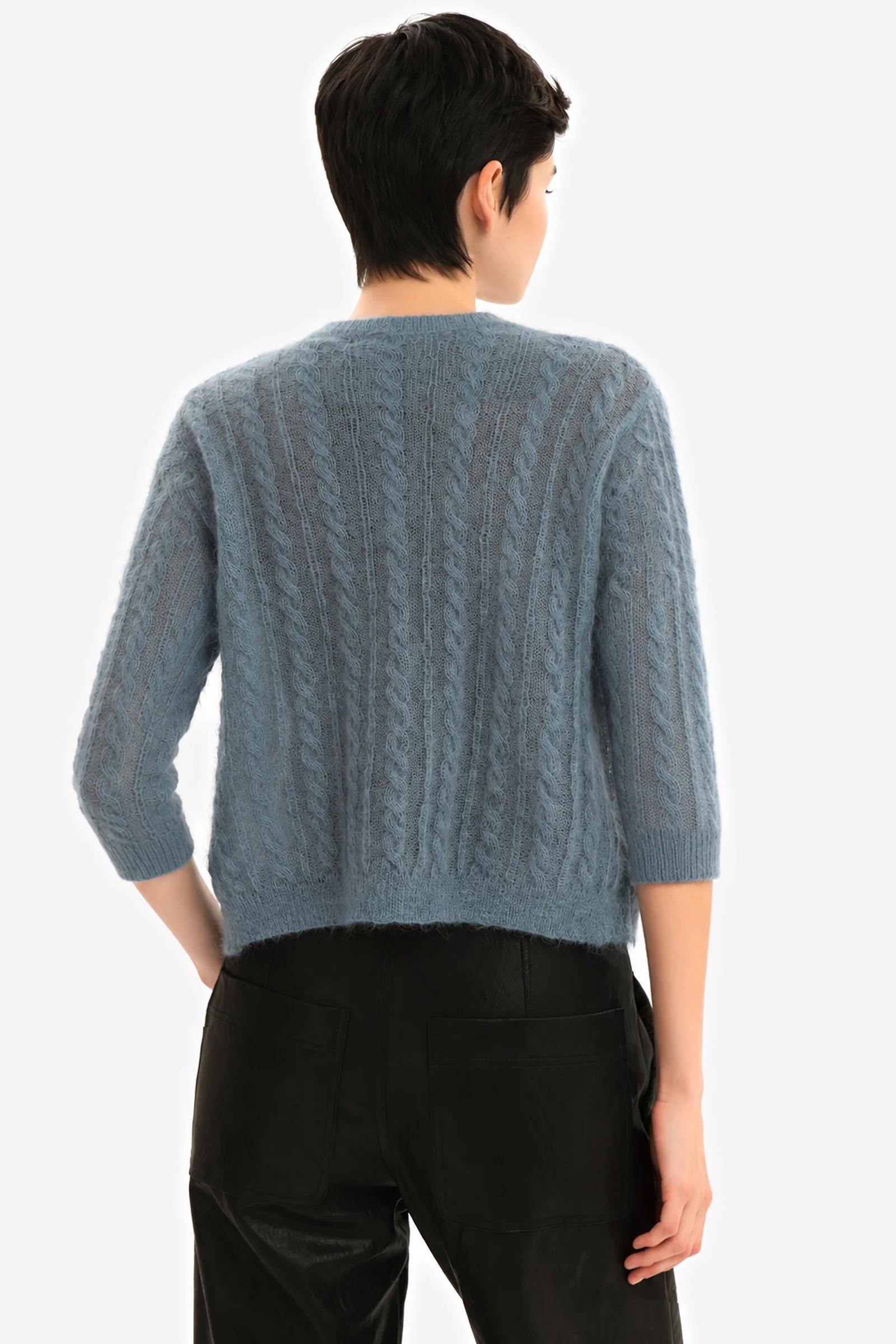 Cardigan in mohair Bretagne - immagine 3