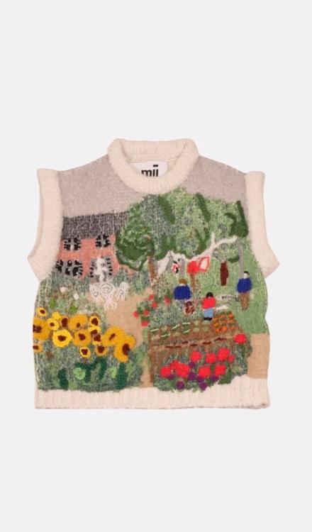 Gilet June - The Garden