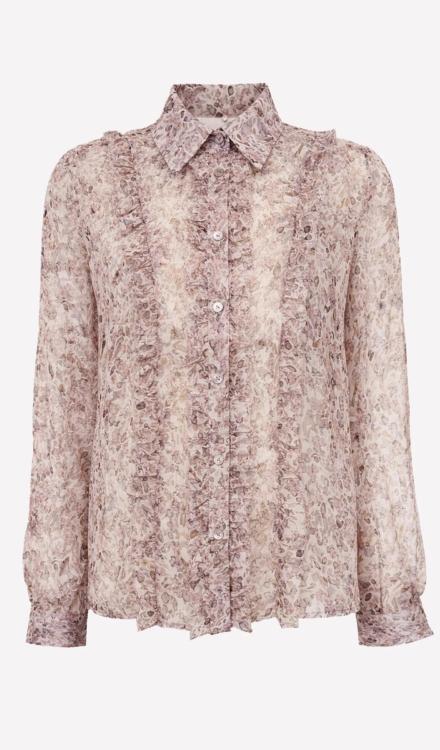 Camicia in seta Jardin