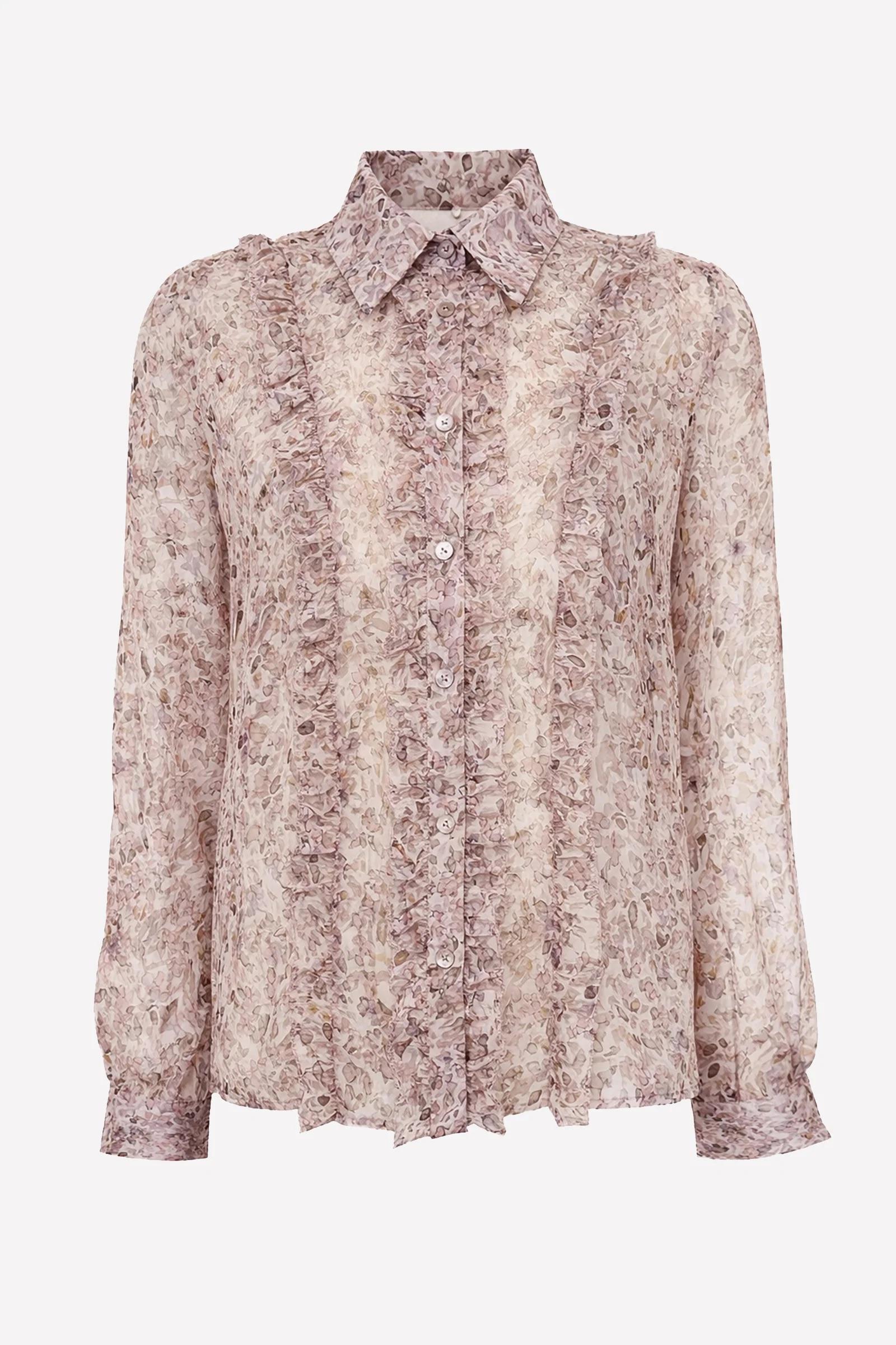 Camicia in seta Jardin