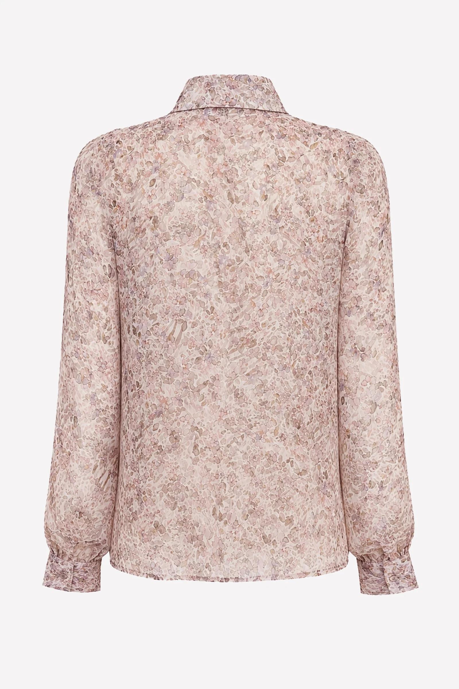 Camicia in seta Jardin - immagine 2