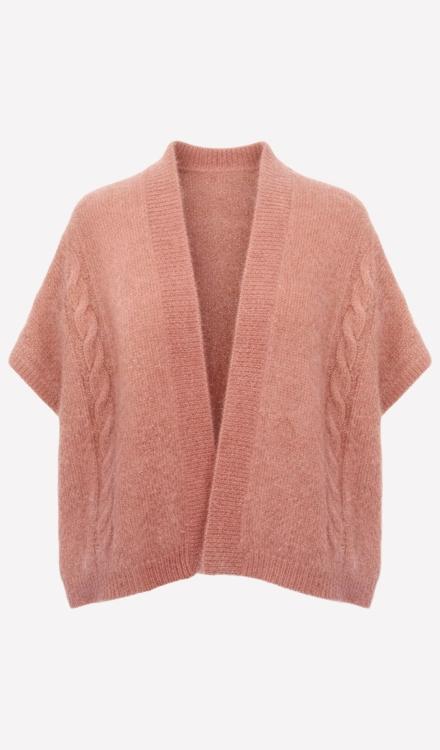 Cardigan over in mohair Champoluc