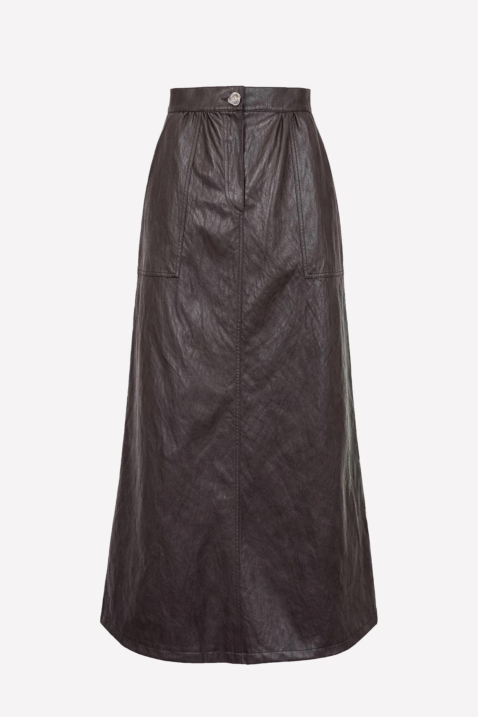 Gonna in eco-leather Rock