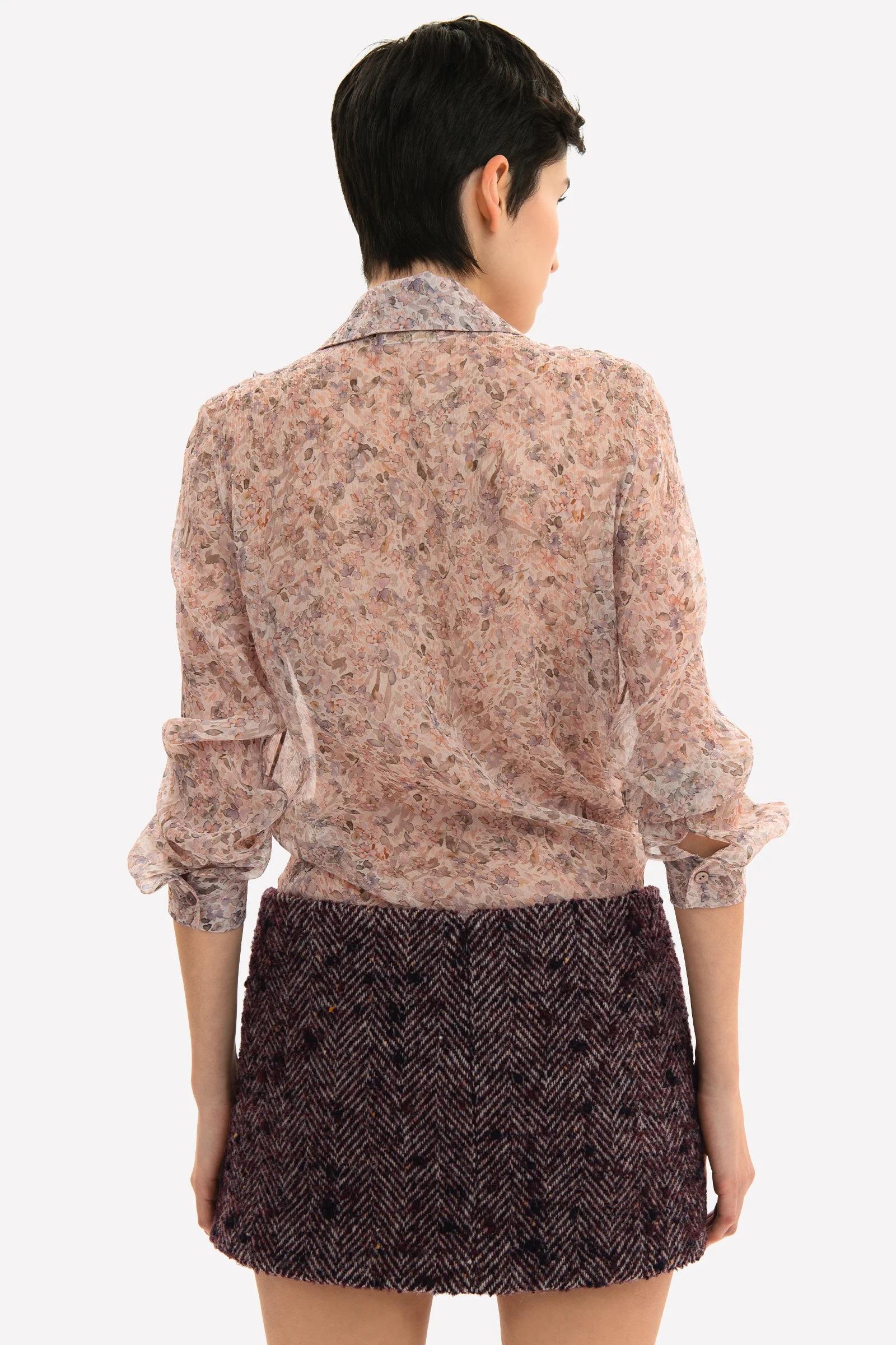 Camicia in seta Jardin - immagine 3